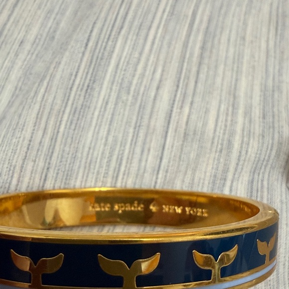 Kate Spade Gold and Black Patterned Bracelet - Picture 3 of 4